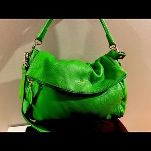 Kate Spade Bag - lime green - gently used